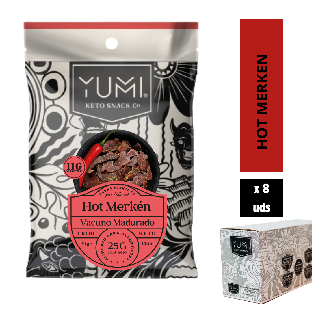 Yumi Snack Merkén 25g - Pack of 8