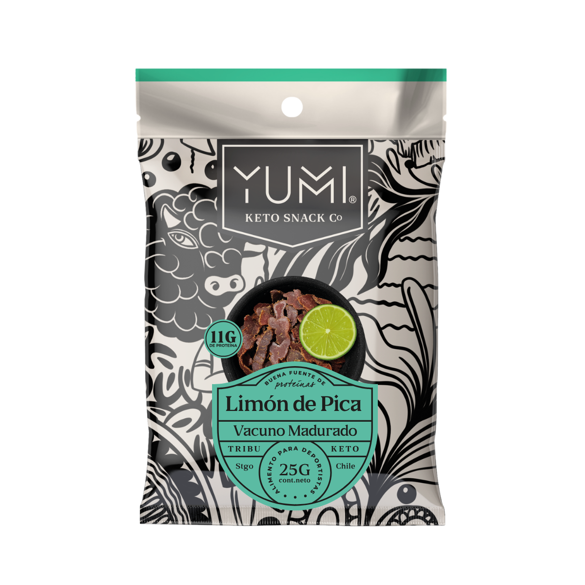 Yumi Snack Limón De Pica 25g