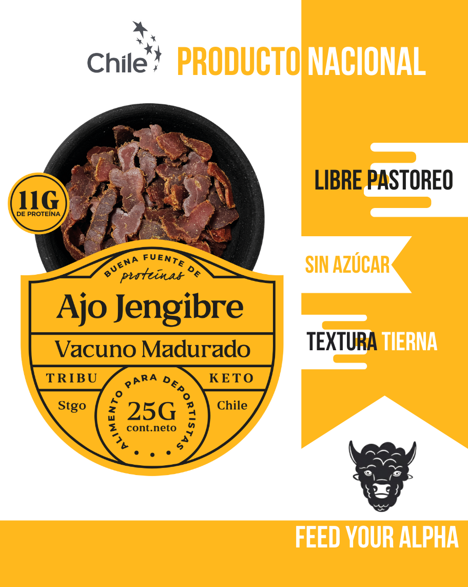 Yumi Snack Ajo Jengibre 25g - Pack of 28