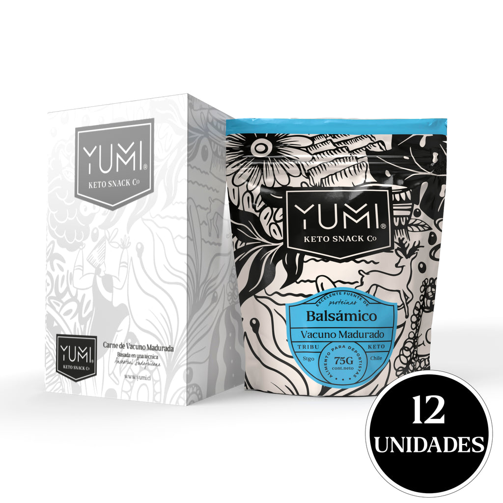 Yumi Snack Balsámico 75g - Pack of 12