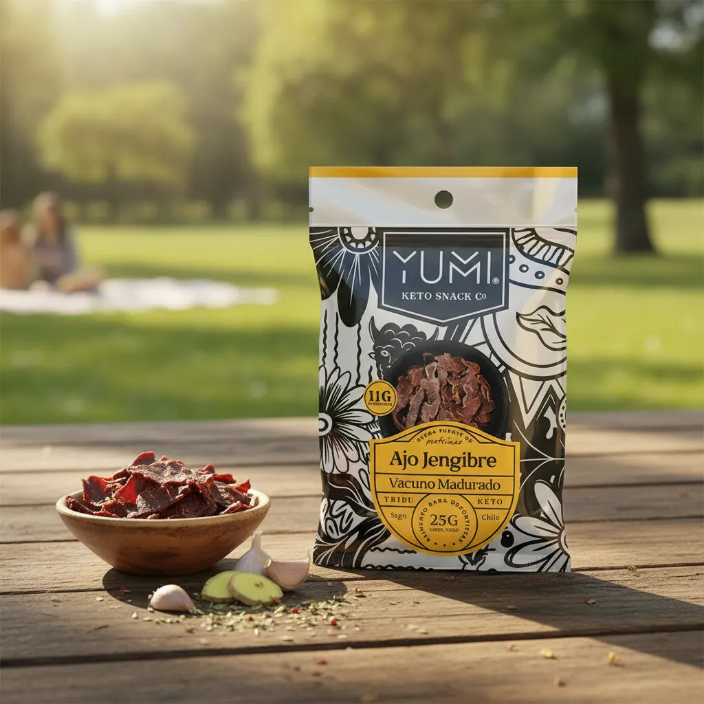 Yumi Snack Ajo Jenjibre 25g