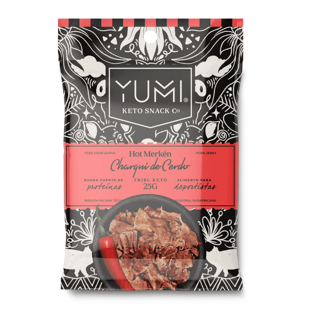 Yumi Snack Lomo cerdo Hot merkén 25 grs