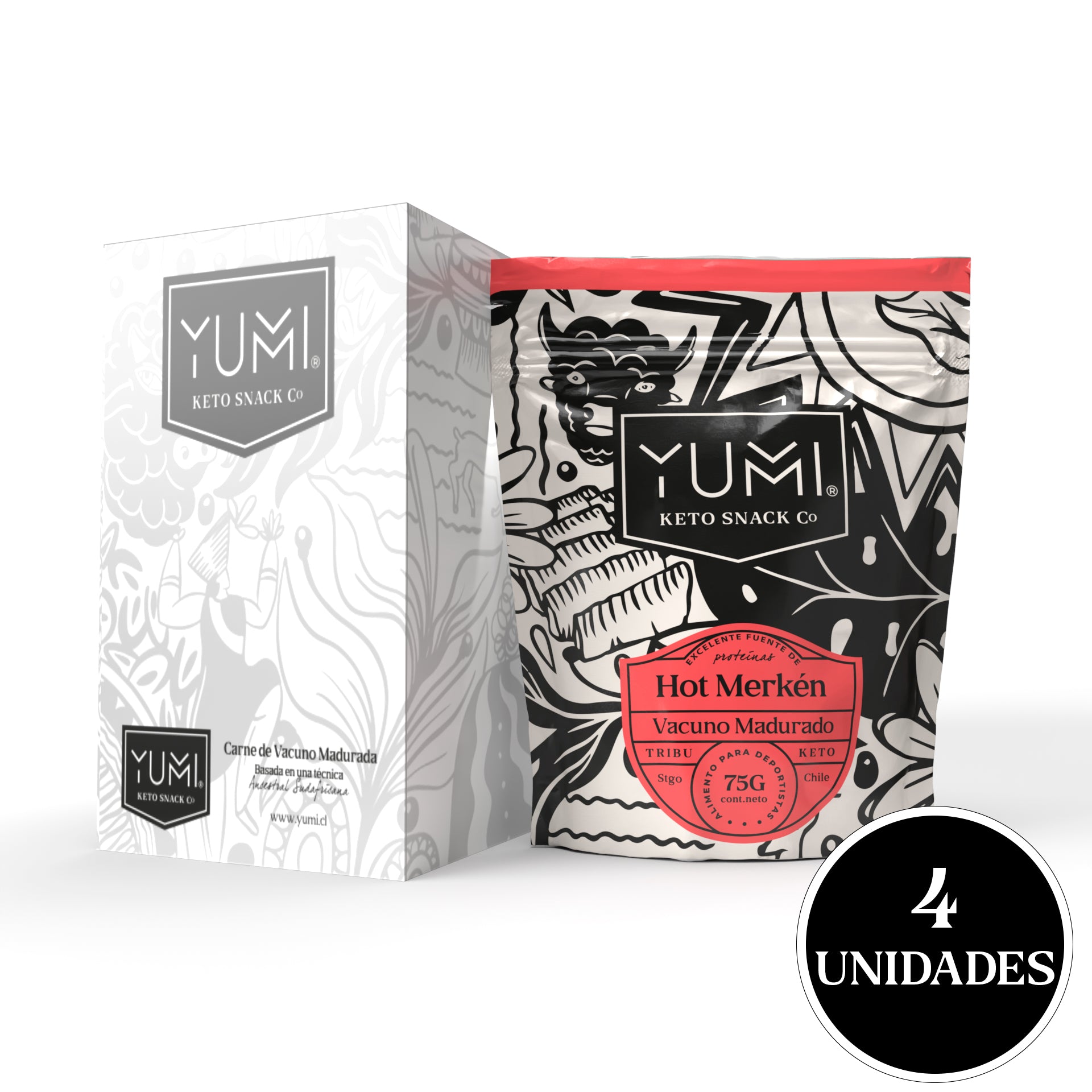 Yumi Snack Merkén 75g - Pack of 4